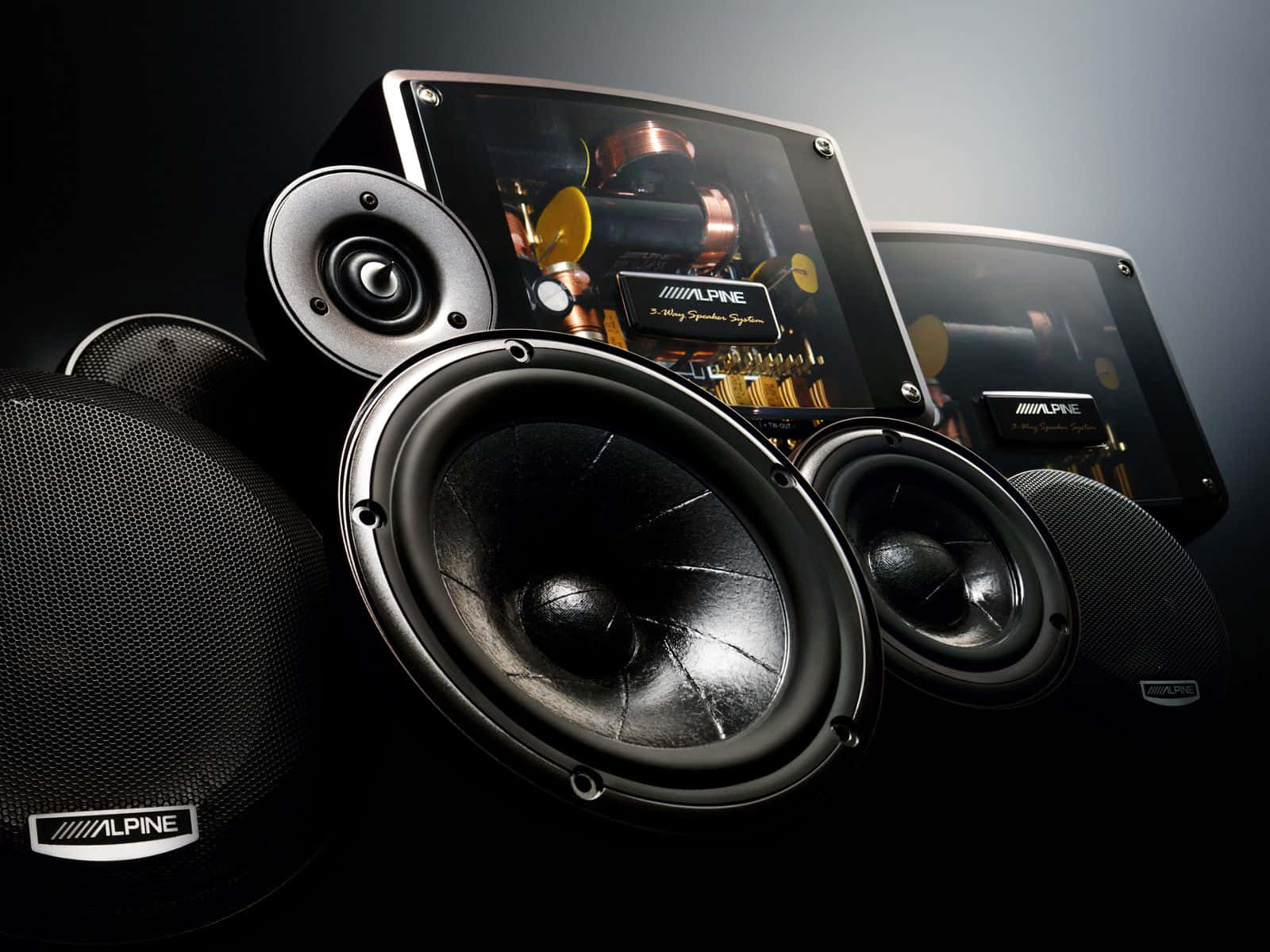 Premium car audio speakers and crossovers