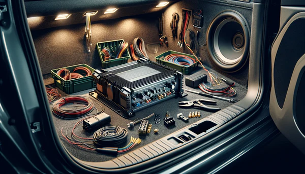 Power and accessory wiring detail